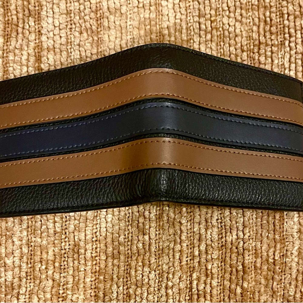 BUNDLE Coach Varsity Stripe Backpack & Wallet, NWTs - Picture 14 of 16